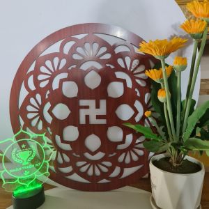 [Xưởng tuyển đại lý] Tấm ốp phong thủy cho bàn thờ_chữ Vạn