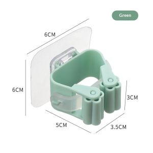 Li-Ning ที่แขวนไม้กวาดติดผนังแบบใช้กาวแรง ไม่ต้องเจาะรู จัดเก็บของในห้องน้ำได้อย่างเป็นระเบียบ