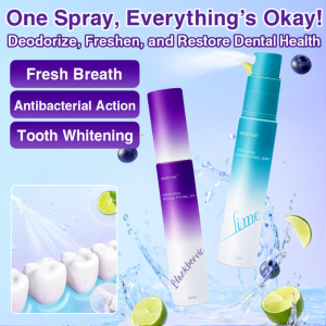 💝One Spray of Fresh Mint Mouth Spray for Refreshing Breath and Long-Lasting Fragrance Small and Portable Travel Pocket Size