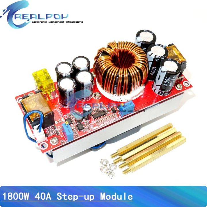 1800W 40A DC-DC Boost Converter Step Up Power Supply Module 10-60V to ...