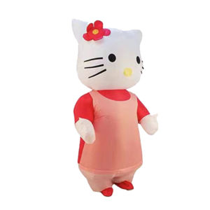 alo Halloween Capybara Riding Bear Inflatable Costume Performance Props Fox Duck Pug Giraffe Inflatable Costume