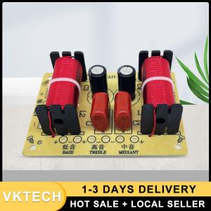 High-Quality 3 Way Speaker Crossover Circuit for Audio Equipment Treble Midrange Bass Divider Kit