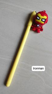 PULPEN GEL 0.5MM SUPERHERO | SPIDERMAN | CAPTAIN AMERICA | BATMAN | IRONMAN | SUPER HERO | PEN GEL MARVEL AVENGER | ALAT TULIS SEKOLAH | ALAT TULIS KANTOR | ATK | PERLENGKAPAN ALAT TULIS | HADIAH ANAK COWOK | TTD