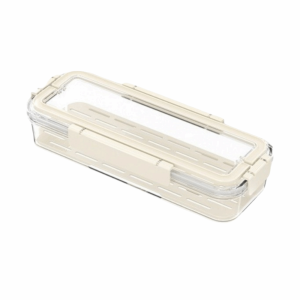 DEER Clear Fruit Storage Container Fresh-Keeping Airtight Pasta Storage Container Multifunctional with Lid Sealed Noodle Container Kitchen Storage