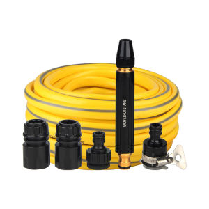 10m Portable Water Gun Spray Gun High Pressure High Pressure Car Wash Sprayer Car Wash Nozzle Garden PVC Hose Set