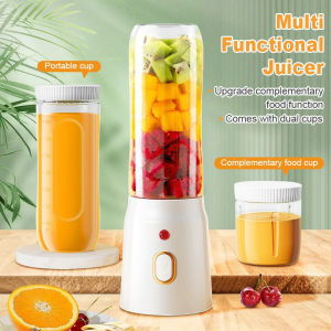✅【Local delivery】✅ 10-Blade Portable Juicer Electric Blender Fruit Squeezer Wireless Ice Crusher Vegetable Juicer MINI