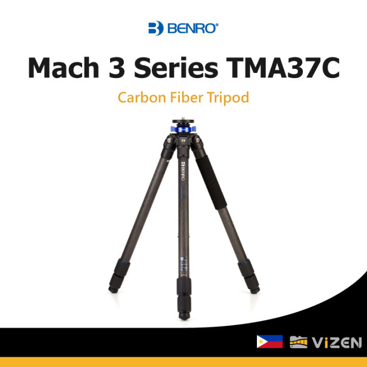 Benro Mach Series TMA37C Carbon Fiber Tripod Lazada PH