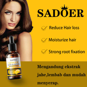 SADOER Pertumbuhan rambut penumbuh rambut cepat Ginger King Serum Anti Botak obat penumbuh rambut Penumbuh Rambut Secara Cepat Penyubur Rambut Rontok Pria