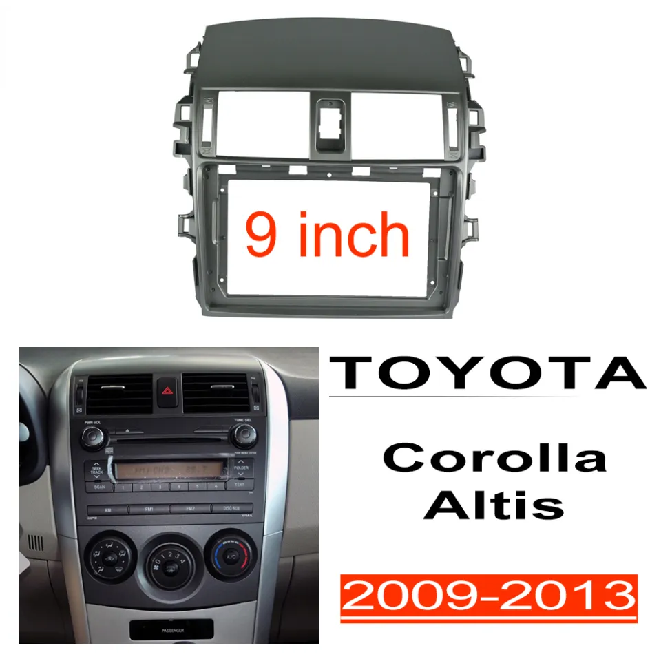 TOYOTA COROLLA 2009 2013 CAR STEREO RADIO DASH INSTALLATION MOUNTING