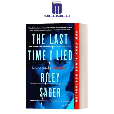 Milumilu The Last Time I Lied A Novel Riley Sager Original English literary novels books