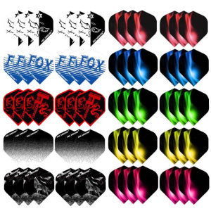 90/60PCS Dart Pin เที่ยวบิน Feather ใบปีกหางอุปกรณ์โผ