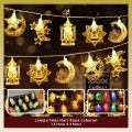 WED Lampu Hias Lebaran Idul Fitri / Lampu LED Hiasan Hari Raya / Lampu Tumblr Hias LED Bulan Bintang Ramadhan ID05. 
