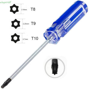 New T8/T9/T10 Tamper Proof Screwdriver Security Torx Driver Disassembly for XBOX PS3 DIY Screwdriver Hand