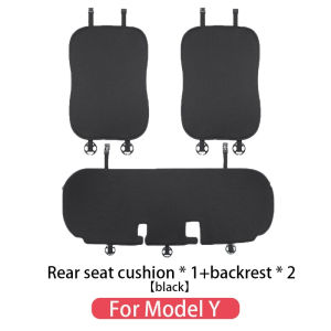 car seat cover cushion For Tesla Model 3/Model Y 2019-2024 2025 Ice Silk Seat Cover breathable seat car Interior accessories