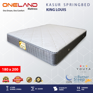 KASUR SPRINGBED ONELAND TIPE KING LOUIS 180 x 200
