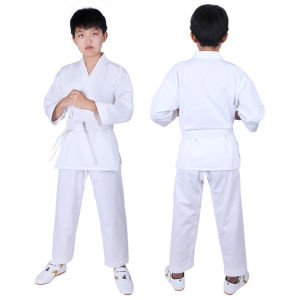 Karate Suit and Children Taekwondo TKD Uniform Series Factory Delivery Applicable to Early Semester