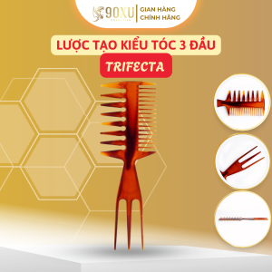 Lược Chải Tóc Trifecta 3 Mặt – Giải Pháp Đa Năng Tạo Kiểu Tóc Nam Nữ Chuyên Nghiệp