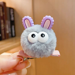 COD JEPIT RAMBUT ANAK MODEL BONEKA POMPOM BULU KAWAI / HAIR CLIP RAMBUT KOREA KARAKTER LUCU