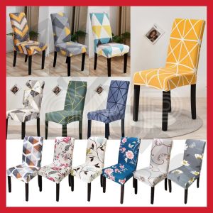 Cover Chair Elastic Sarung Kursi Motif