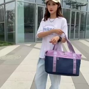 SURFGEAR #3188 Fashionable Large Capacity Color Matching Travel Bag escopic Style