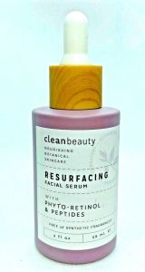 Serum tái tạo bề mặt da Cleanbeauty RESURFACING FACIAL SERUM WITH PHYTO - RETINOL & PEPTIDES trẻ hóa da 59ml của Mỹ
