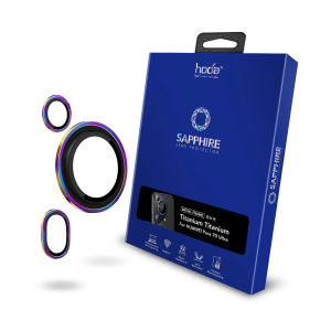 [ HUAWEI Pura 70 Ultra / 70 Pro / 70 ] HODA Sapphire Lens Protector - Flamed Titanium