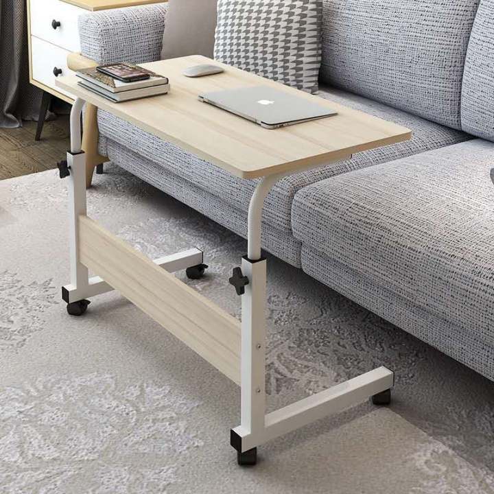 Lazy Bot Computer Desk Adjustable Portable Standing Wooden Computer Laptop Home Office Desk ...
