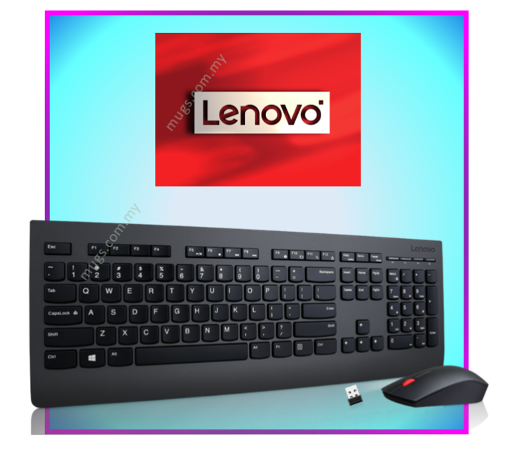 (100 Authentic Lenovo) Lenovo Essential Wireless Combo Keyboard