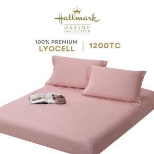 Hallmark 100% Lyocell Fitted Sheet Set | 6 Colors