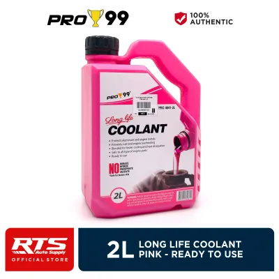 PRO-99 Long Life Radiator Coolant Green Pink Blue Orange 4L 4 Liters 2L 2 Liters 1L 1 Liters 10L 10 Liters 500ML