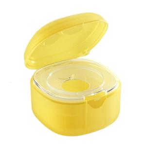 กล่องเก็บดัมมี่อุ้งเท้าลูกแมวที่ใส่กล่องใส่จุกนมสำหรับเด็กที่ใส่จุกนมหลอกที่เก็บจุกนมปลอมจำลองสำหรับการเดินทาง