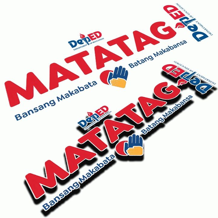 IRON ON T-SHIRT - Deped MATATAG Design Patches Front and Back DTF ...