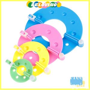 Beloving Flash Sale 8 cái 4 kích cỡ Fluff bóng Weaver Pompom Maker đan Loom Kit