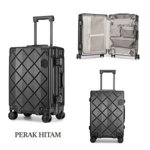 SEA CHOICE Koper Kabin Travel Bagasi PC Hardcase Aluminium Frame Suitcase20 inch