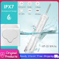 H2ofloss Waterproof Dental Water Flosser for Braces Cordless Oral Irrigator with 5 Jets Nozzles Portable Dental Pick Flosser Teeth Cleaning for Travel Home, 200ml Water Tank, 5 Modes 40Psi 110Psi. 