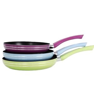 Fry Pan Yi Tong Warna Teflon Yi Tong Panci Teflon Frypan Warna Frypan Anti lengket Fry Pan Marble