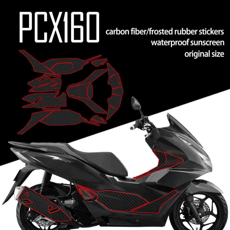 Honda PCX160 Film Refitting Sticker Carbon Fiber Full Body