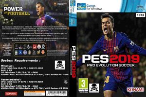 (PC DVD) Pro Evolution Soccer 2019 / PES 2019 (PTE Patch 3.1 Added)