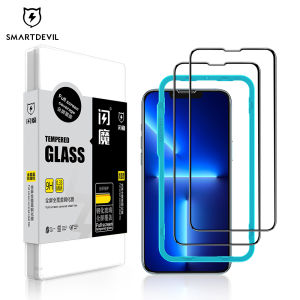 SmartDevil Screen Protector For iPhone 17 Pro max iPhone 16 Pro max 15 Pro max iPhone 14 Pro max 13 Pro max 12 Pro Max iPhone air iphone 11 tempered glass iPhone 16e XR 14 Plus SE3 SE2 7plus 8plus 7 8 Full Coverage Tempered Glass Film Anti-fingerprint