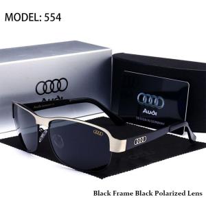 【COD/Ready Stock】Men's Retro Polarized Sunglasses with Case and Cloth from Men's Fashion - UV400 Protection for Driving, Fishing, and More