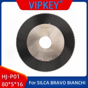 Raise HJP01 Black Diamond Double-sided Angle Cutter Milling Blade 80*5*16  Key Machine Copy Accessories for SILCA BRAVO BIANCHI