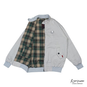 Harrington Jacket Vintage Noelle Light Grey | Ryan Marten Casuals