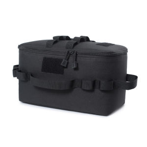 Outdoor Camping Gas Tank Storage Bag Large Capacity Ground Nail Tool Bag Oxford Pouch Picnic Bag for Hiking Camping