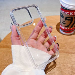 Fast Deliver for IPhone 7 8 16 Plus X XS XR XS Max 11 12 13 14 15 16 Pro Max Plus New Style Purple Iphone Premium Transparent Acrylic Shockproof Clear Protective Case