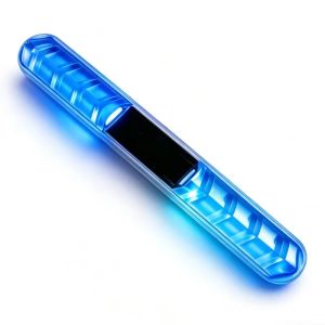 CNAIFE2 LED Flashing Solar LED Strobe Flash Light Colorful Dynamic Solar Powered Motorcycle Decorative Lamp Multi-functional Anti-scratch Car Anti-collision Warning Light Night Driving