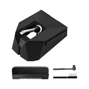 Kim Cương styluses kim thay thế thiết lập với bàn chải làm sạch máy quay đĩa hát kim thích hợp cho bàn xoay Máy quay đĩa hát S