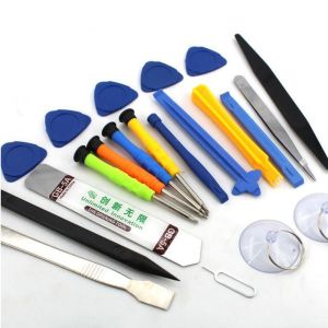 MINIFELE 262 22 in 1 Mobile Phone Repair Tools Reusable Multi Function Hand Tools Durable Precision Tablet Disassemble Repair Kit Appliances Repair