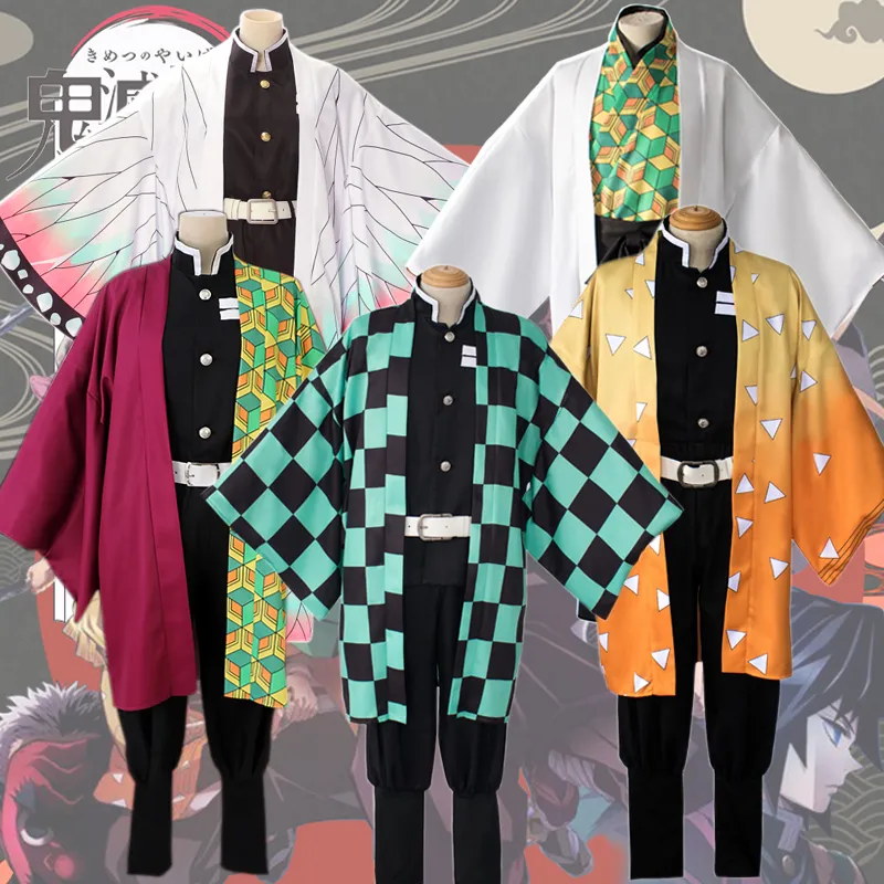 Demon Slayer Kamado Tanjirou Cape Cosplay Costume