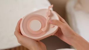 Kids Night Light With Bluetooth Speaker USB Rechargeable Dimmable Sleeping Lamp for Bedroom Decoration Gift Birthday