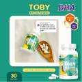 DHA TOBY BIO OIL ดีเอชเอ โทบี้ ไบโอ ออย วิตามินเด็ก ลูกกินง่าย ลูกทานข้าวเยอะ เสริมสร้างสมาธิความจำ เสริมการเรียนรู้ สมองฉับไว 30 แคปซูล. 